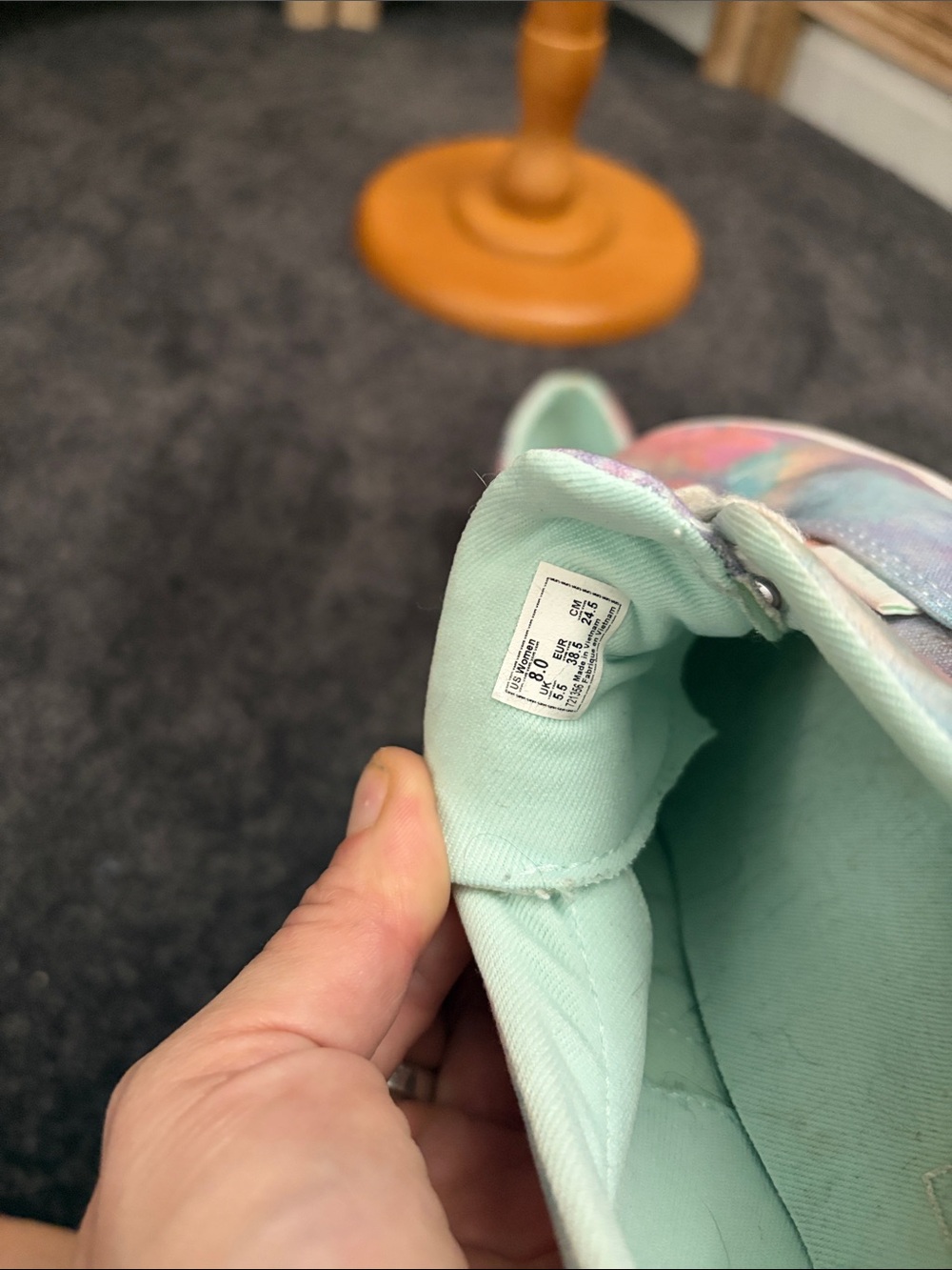 VANS / pastel tie-dye / 8 - Picture 8 of 10